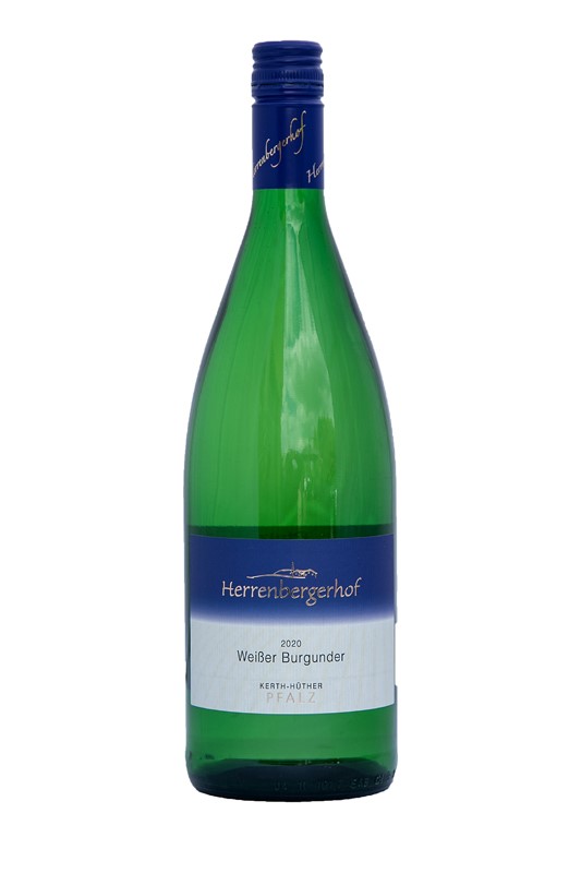 Weißer Burgunder halbtrocken 1,0 L - Weingut Herrenbergerhof