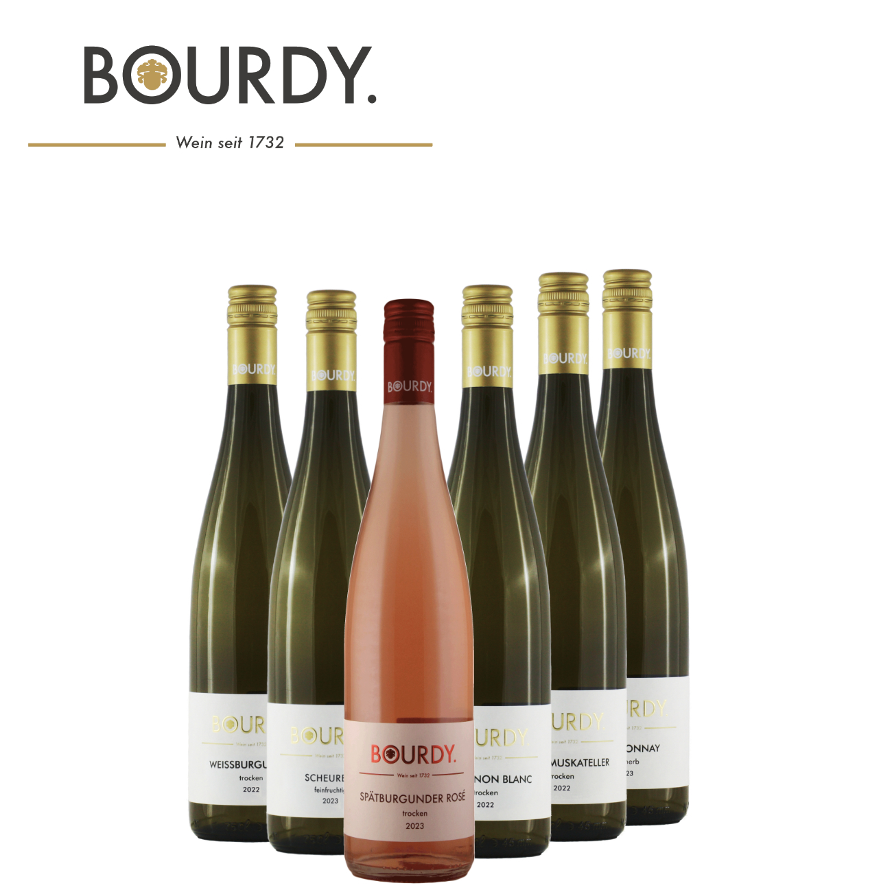 Bourdy's Sommerweine 6 x 0,75 L - Weingut Bourdy