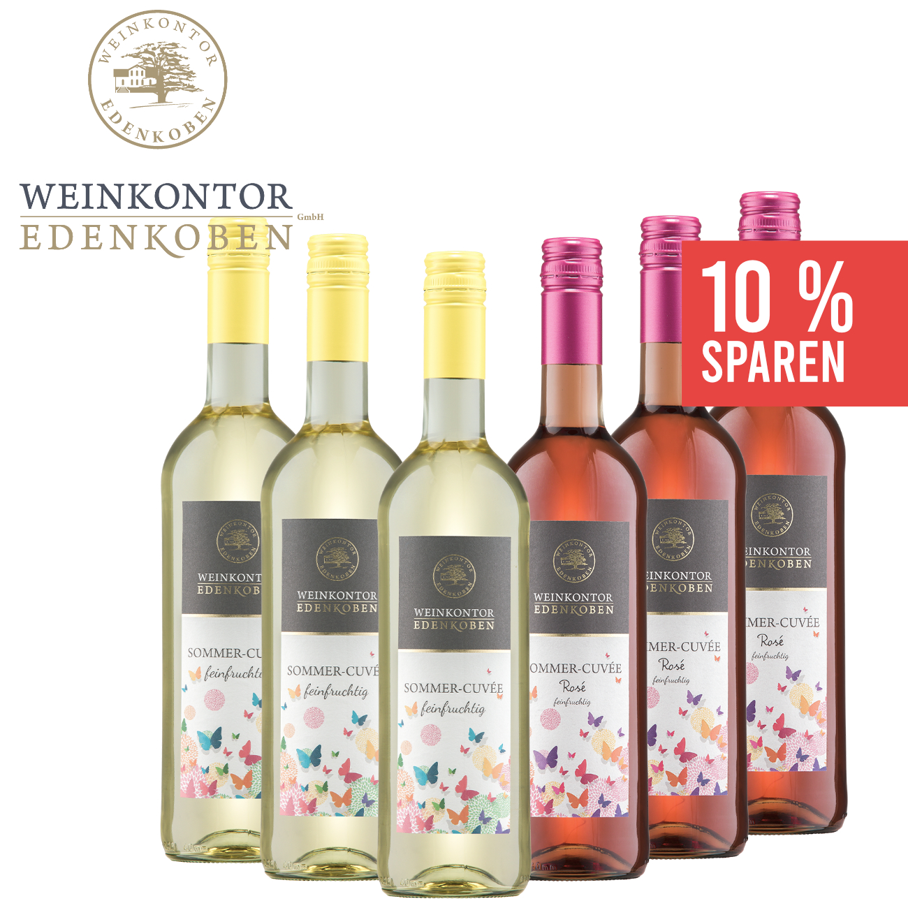 Sommer-Cuvée Paket 6 x 0,75 L ► Weinkontor Edenkoben