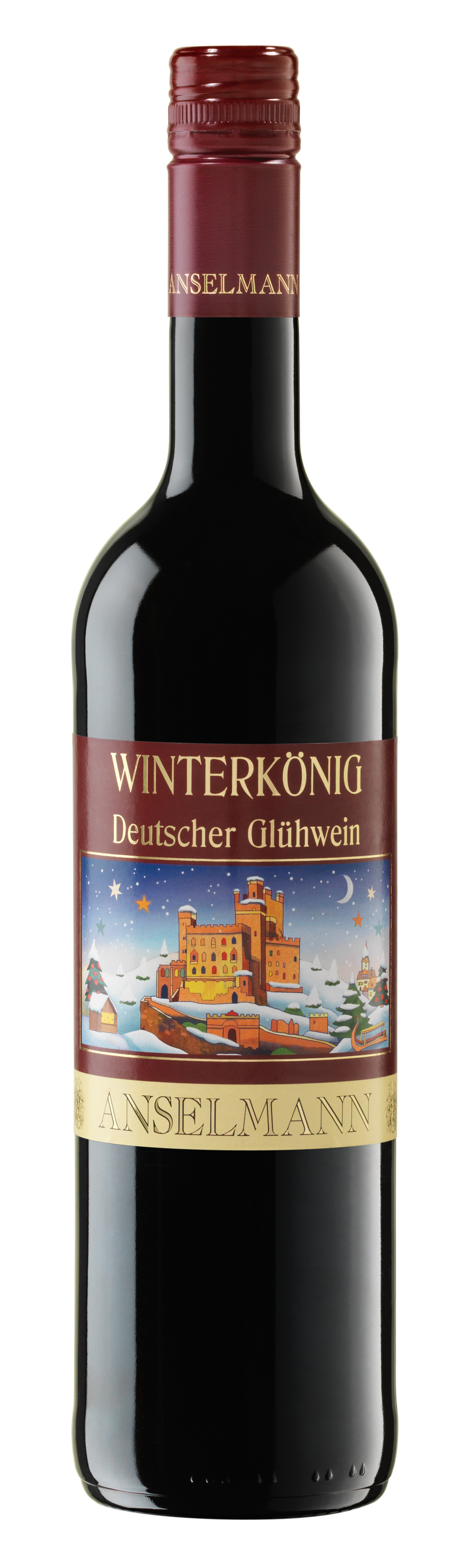 Winterkönig Glühwein aus Dornfelder 0,75 L - Weingut Anselmann