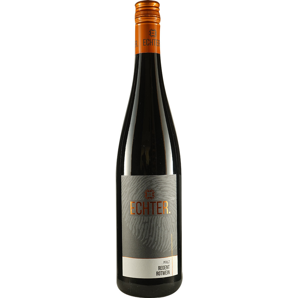 Weingut Echter ► Regent Rotwein 0,75 L Pfalz, halbtrocken
