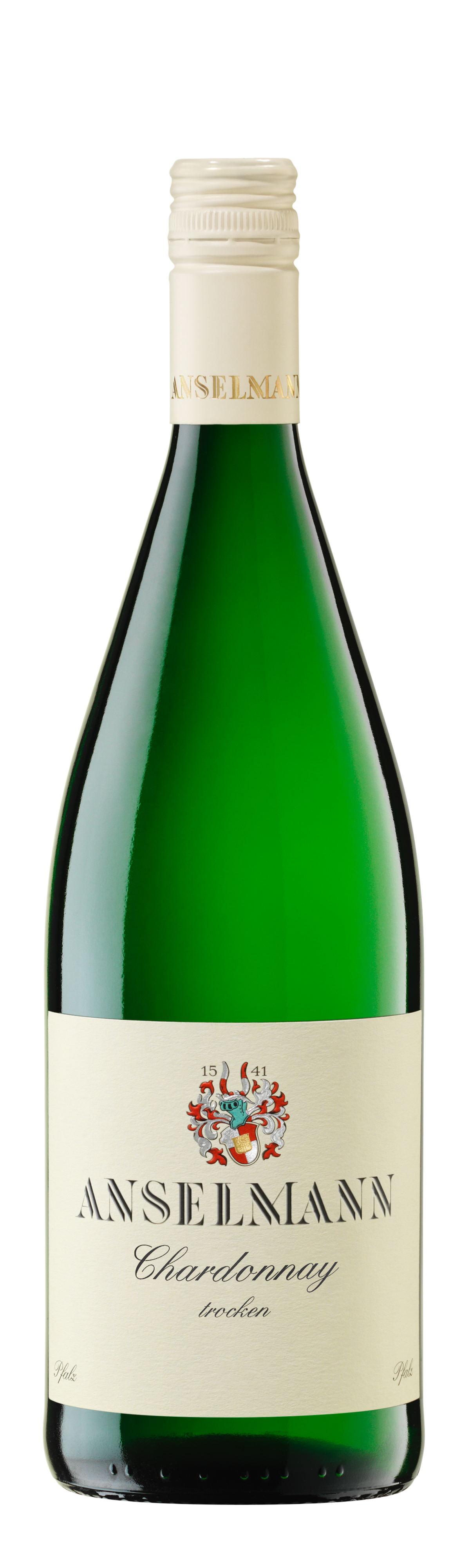 Chardonnay trocken 1,0 L - Weingut Anselmann