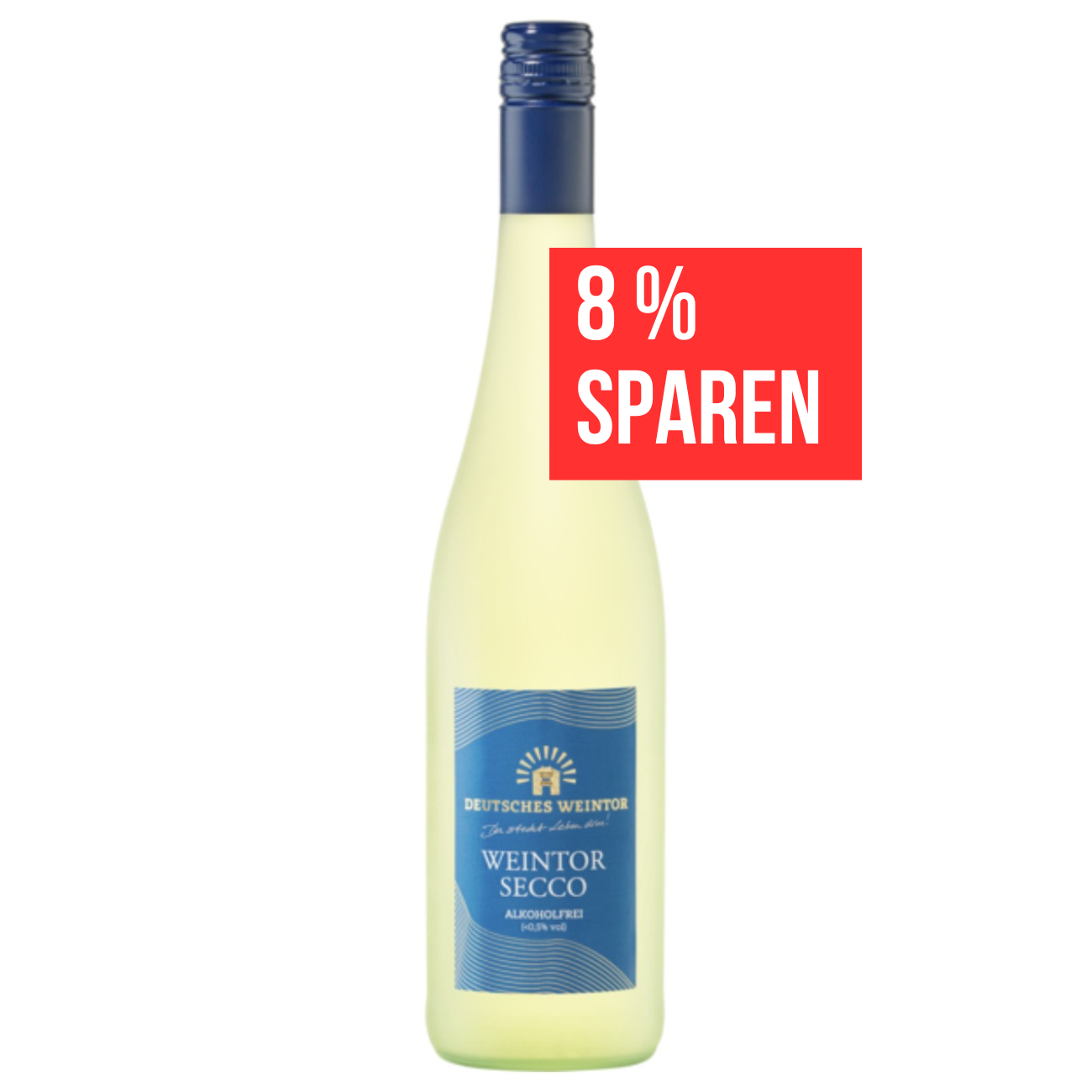 Secco Weiß alkoholfrei 0,75 L - Deutsches Weintor