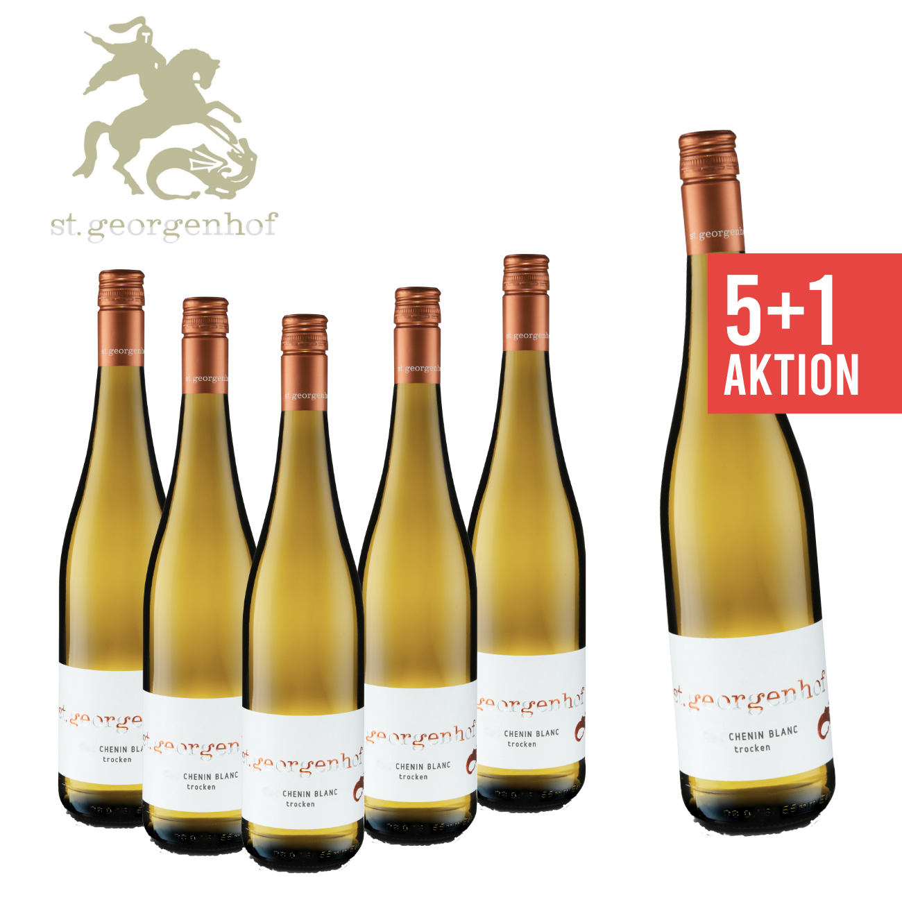5+1 Chenin Blanc trocken 0,75 L ► St. Georgenhof | Pfalz