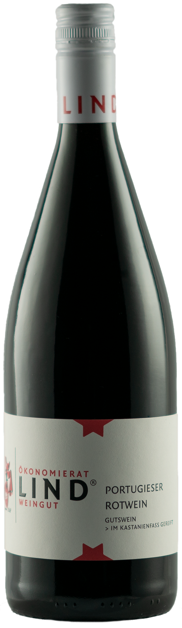 Portugieser Rotwein Gutswein 1,0 L ► Weingut Ökonomierat Lind