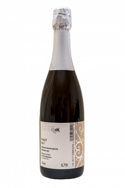 Pinot Blanc brut 0,75 L ► Wein- und Sektgut Schreier