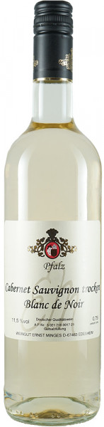 Cabernet Sauvignon Blanc de Noir trocken 0,75 L - Weingut Ernst Minges