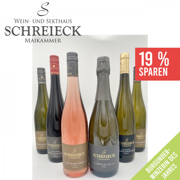 Burgunder-Paket 6 x 0,75 L ► Wein- und Sektgut Schreieck