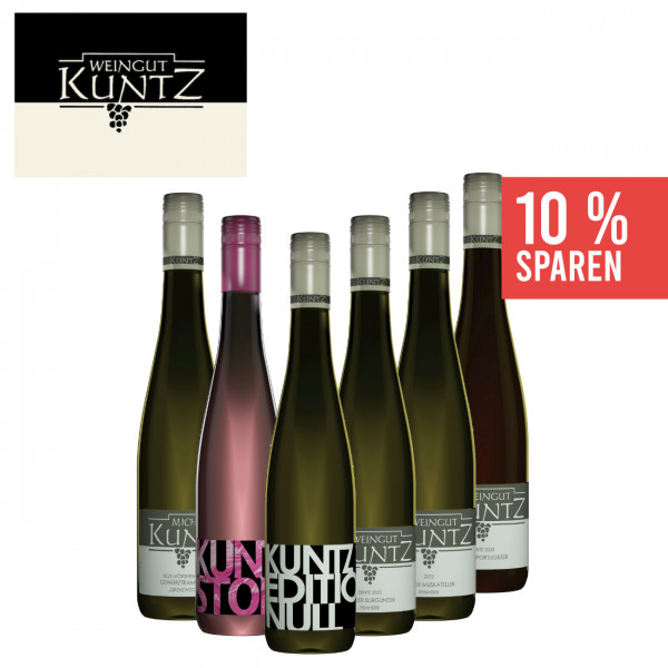 Weingut Kuntz ► "Frühlingspaket" 6 x 0,75 L Weinpaket