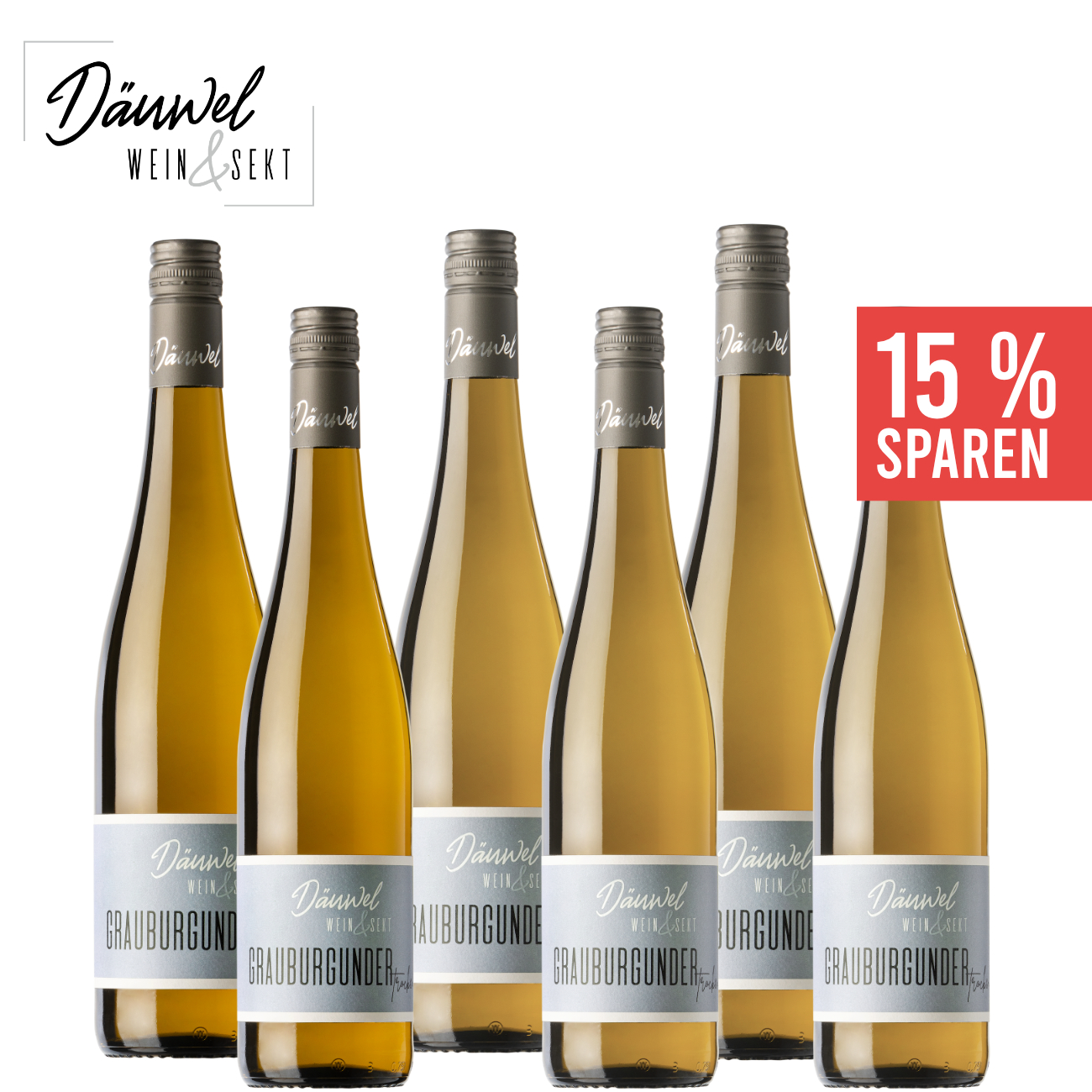 Grauburgunder trocken 6 ☆ Wein Däuwel & | L Sekt 0,75 ▻ x Pfälzer Angebot Wein