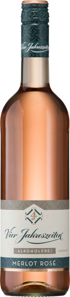 Merlot Rosé Alkoholfrei 0,75 L ► Vier Jahreszeiten Winzer