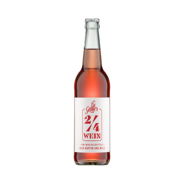 Weingut Galler ► 2/4 Roséwein 0,5 L PIWI, Bio-Wein
