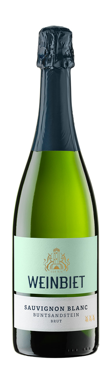 2020 Sauvignon Blanc Sekt Brut Buntsandstein 0,75 L - Weinbiet Manufaktur