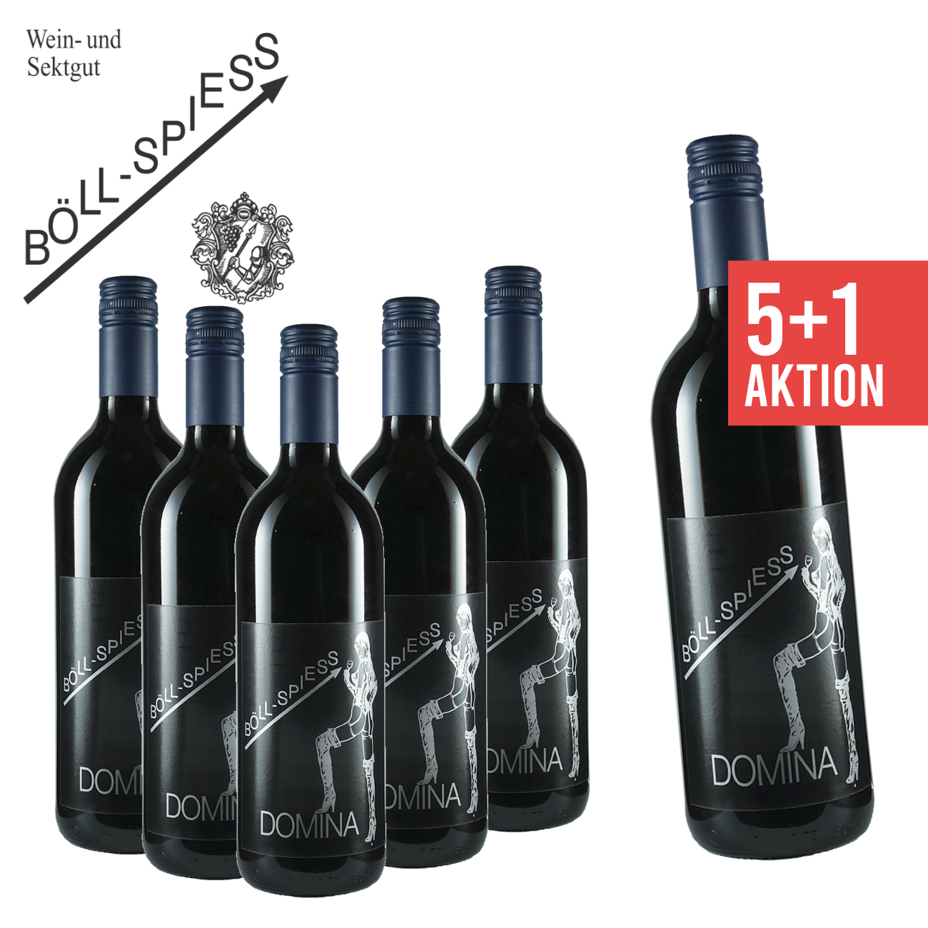 Pfälzer Wein Böll-Spiess 5+1 Domina trocken | - 0,75 Weingut L Spätlese
