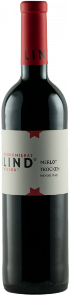 2020 Merlot trocken MANDELPFAD 0,75 L -  Weingut Ökonomierat Lind