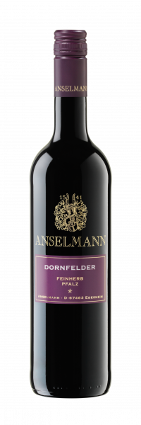Dornfelder feinherb 0,75 L - Weingut Anselmann