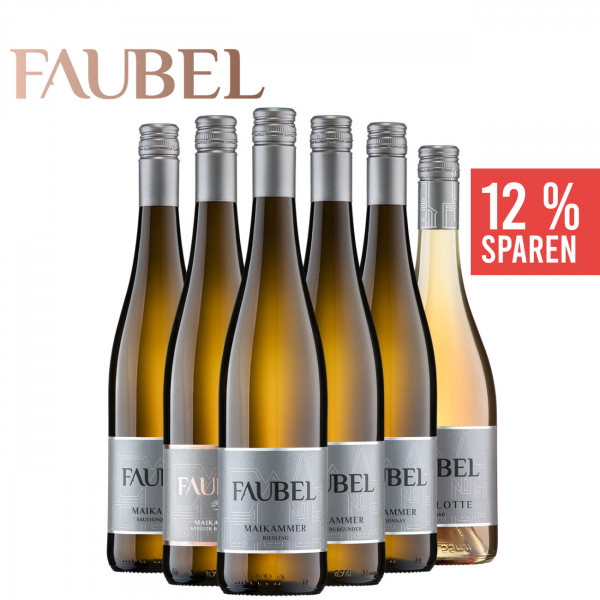 Maikammer Weinpaket 6 x 0,75  L - Weingut Faubel ★ Angebot