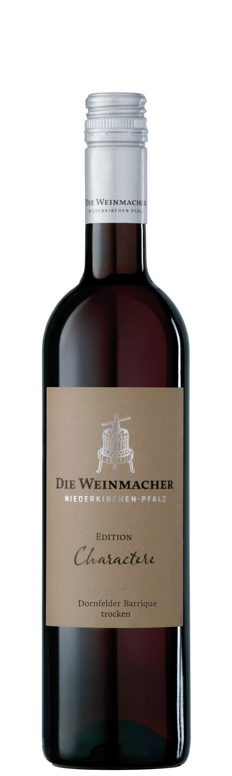2019 CHARACTERE Dornfelder Barriquefass trocken 0,75 L - Die Weinmacher