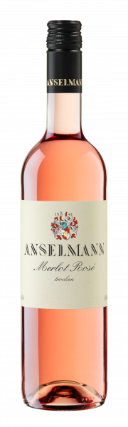 Merlot Rosé trocken 0,75 L - Weingut Anselmann