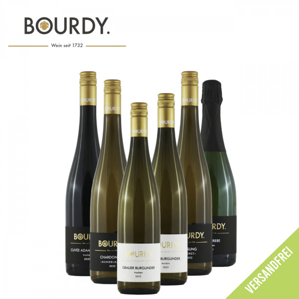 Bourdy's Bunter Mix 6 x 0,75 L ► Weingut Bourdy