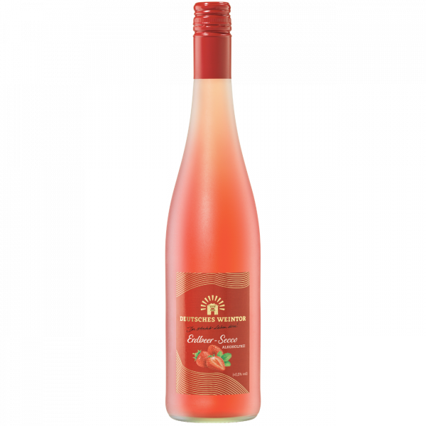 Erdbeer-Secco Alkoholfrei 0,75 L - Deutsches Weintor