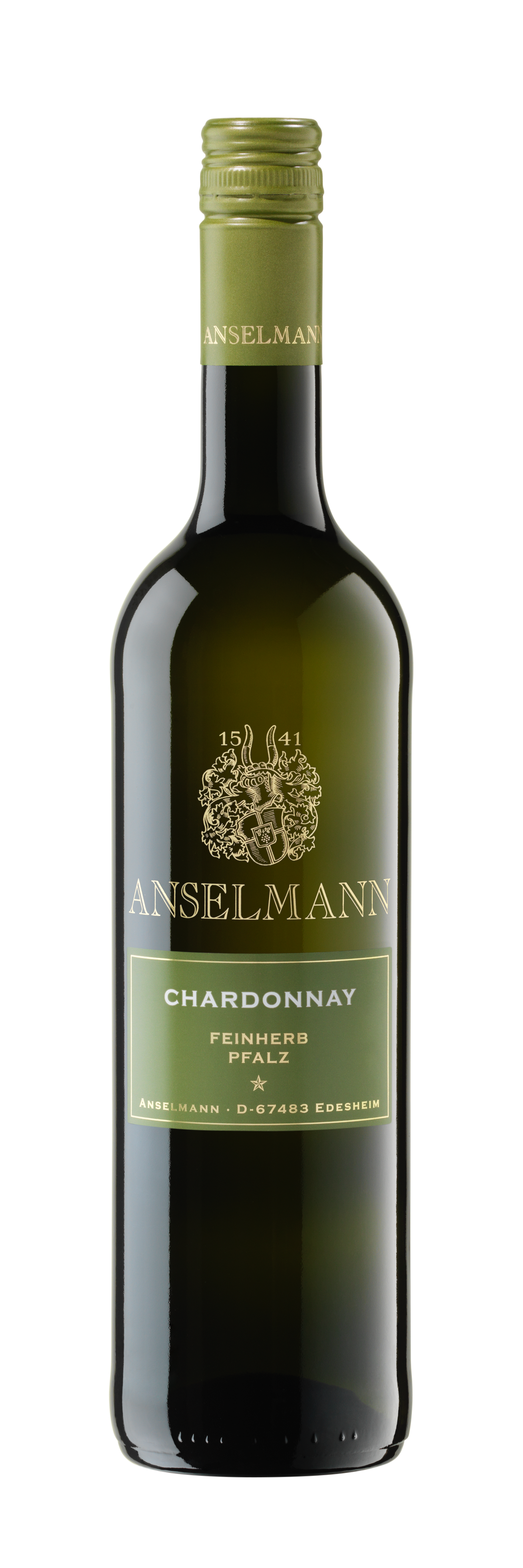 2021 Chardonnay feinherb 0,75 L - Weingut Anselmann