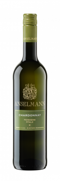 Chardonnay feinherb 0,75 L - Weingut Anselmann