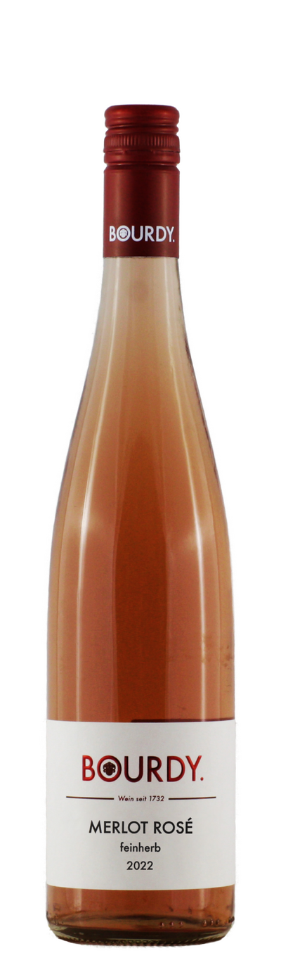 2023 Merlot Rosé feinherb 0,75 L - Weingut Bourdy