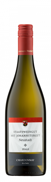 Chardonnay trocken Neustadt Pfalz 0,75 L ► Staatsweingut mit Johannitergut Neustadt