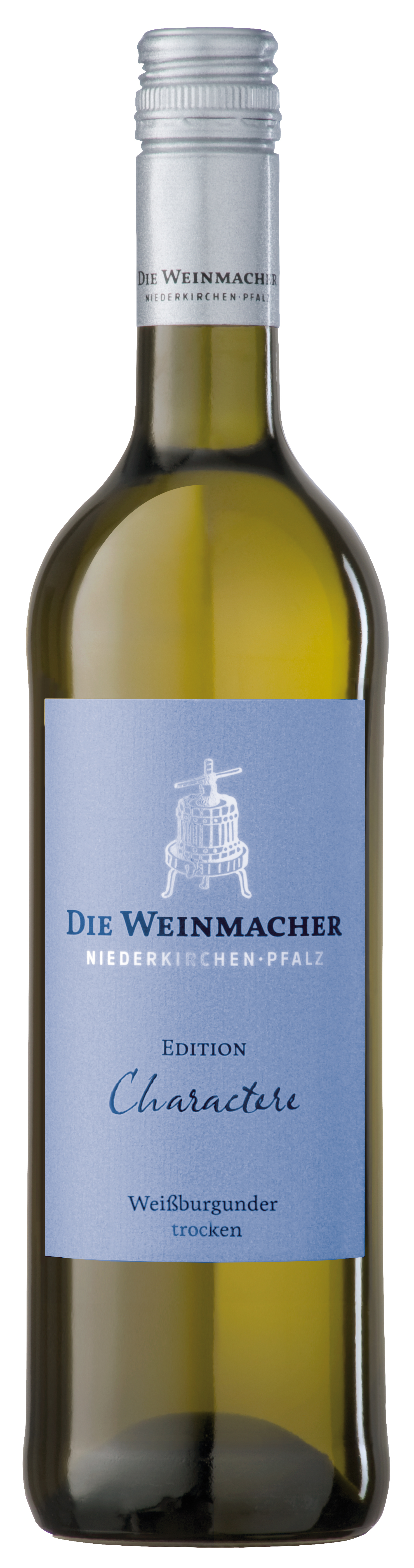 2022 Weißburgunder trocken Edition Charactere 0,75 L - Die Weinmacher