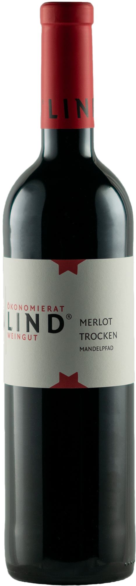 2020 Merlot trocken Mandelpfad 0,75 L - Weingut Ökonomierat Lind
