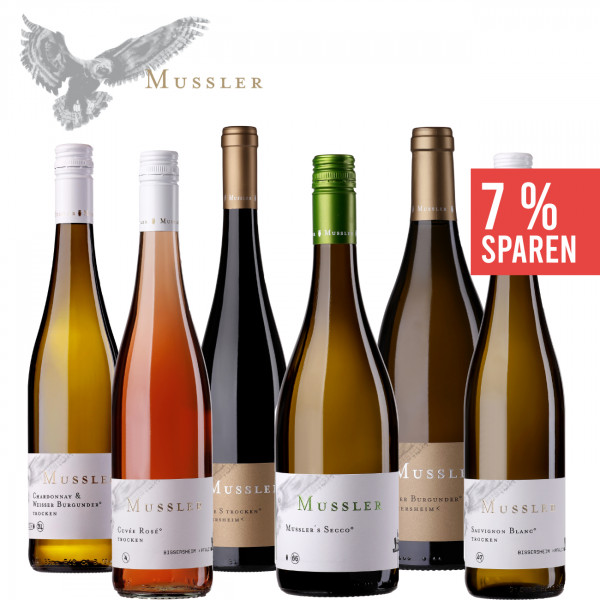  Mussler´s Mix 6 x 0,75 L Weinpaket ► Mussler | Pfalz