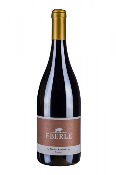 Merlot Rotwein trocken Premium 0,75 L - Weingut Eberle