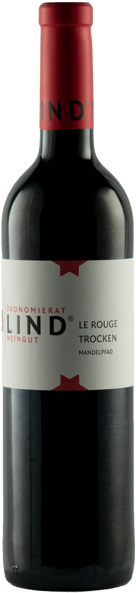 2019 Le Rouge trocken Mandelpfad 0,75 L - Weingut Ökonomierat Lind