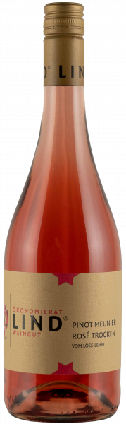 Pinot Meunier Rosé trocken 0,75 L ► Weingut Ökonomierat Lind