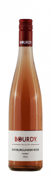 Spätburgunder Rosé trocken 0,75 L ► Weingut Bourdy