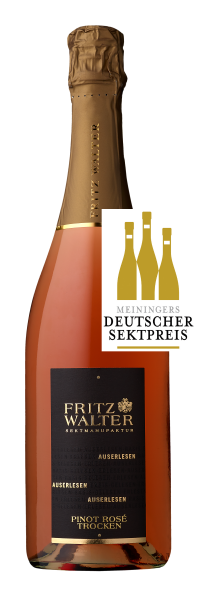 Fritz Walter ► Pinot Rosé trocken "Auserlesen" 0,75 L Sekt