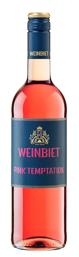 2022 Pink Temptation Rosé trocken 0,75 L - Weinbiet Manufaktur