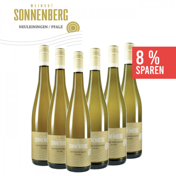 Sonnenberg Frühlings- & Spargelpaket 6 x 0,75 L ► Weingut Sonnenberg Speeter