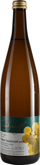 Pfälzer Traubensaft weiß 0,75 L - Weingut Koch