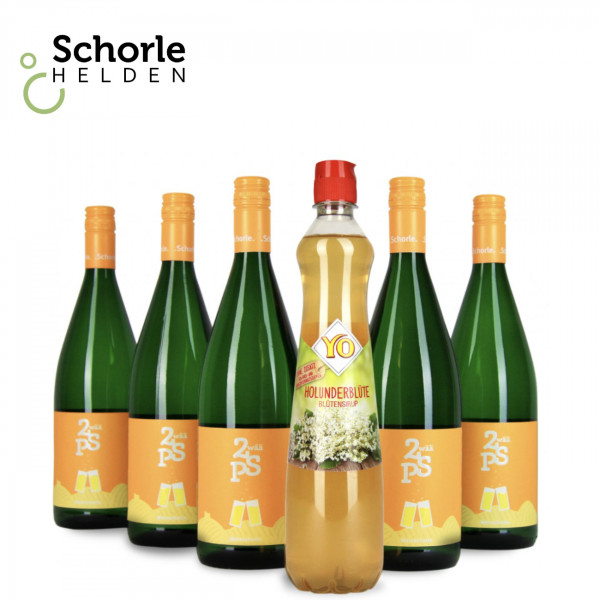 Weinschorle & Holunderblüten-Sirup ► Schorle Helden | Pfalz