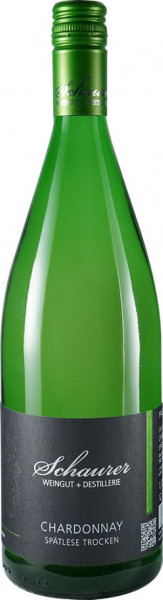 Chardonnay Spätlese feinherb 1,0 L ► Weingut Schaurer