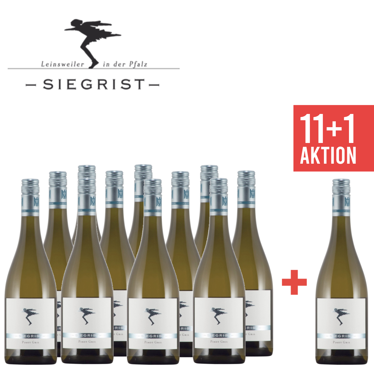11+1 Pinot Gris trocken 0,75 L - Weingut Siegrist VDP