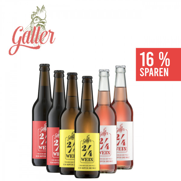 2/4 Weinpaket 6 x 0,5 L ► Weingut Galler