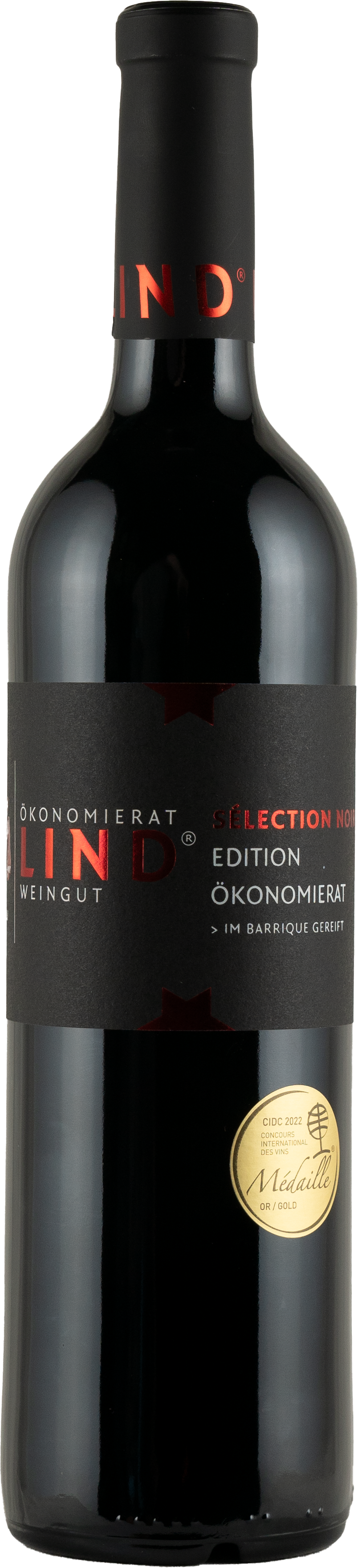 2016 Edition Ökonomierat rot Sélection Noir trocken 0,75 L - Ökonomierat Lind