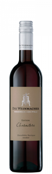 2018 CHARACTERE Dornfelder Barriquefass trocken 0,75 L - Die Weinmacher