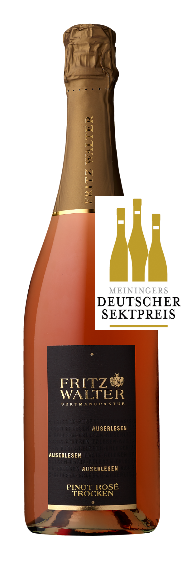 Pinot Rosé Sekt trocken 0,75 L - WeinGut Fritz Walter