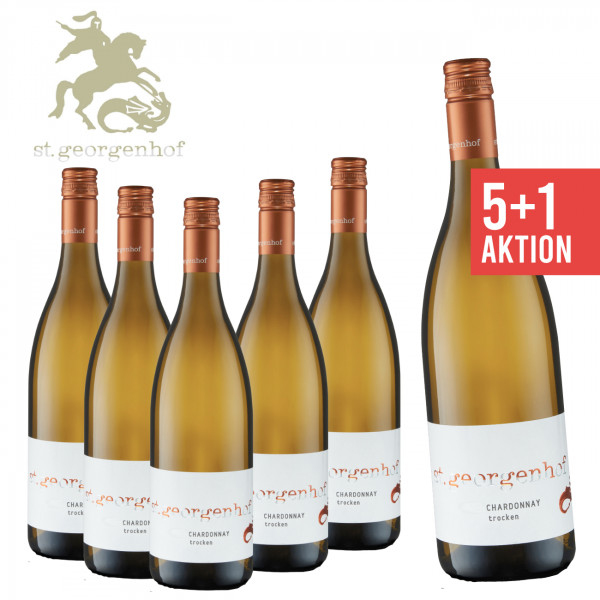 5+1 Chardonnay trocken 0,75 L ► St. Georgenhof | Pfalz